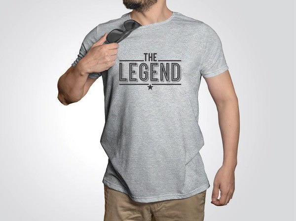 Legend Dad Softstyle T-Shirt - Comfortable Cotton Tee for Casual Wear, Gifts & Family Outings