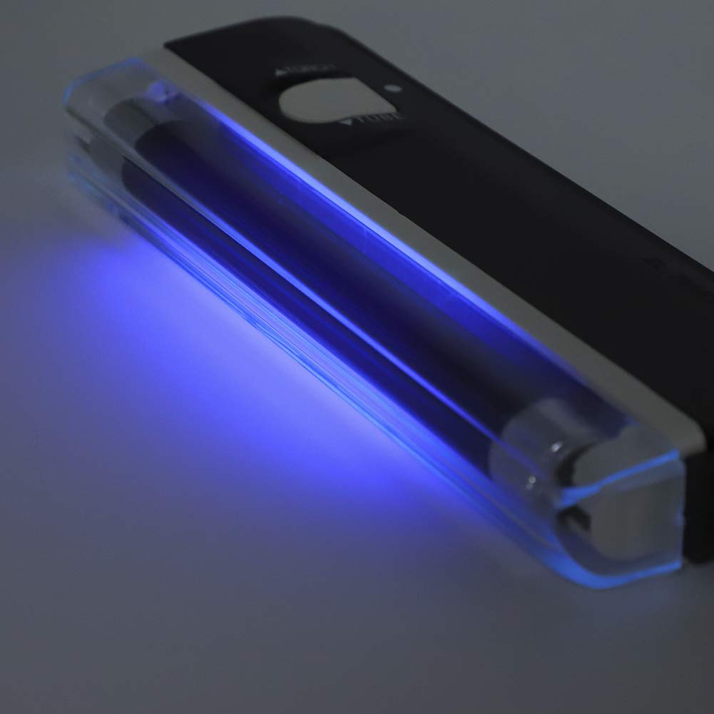 Portable UV Money Counterfeit Bill Detector - Battery Powered Handheld Currency Checker for USD, EUR, GBP | Perfect for Retail Stores, Banks & Cash Handling Businesses
