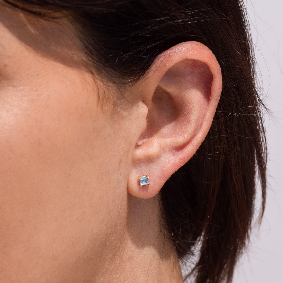 Birthstone Stud Earrings - Genuine Gemstone Jewelry for Women & Girls | Perfect for Gifts, Birthdays & Special Occasions