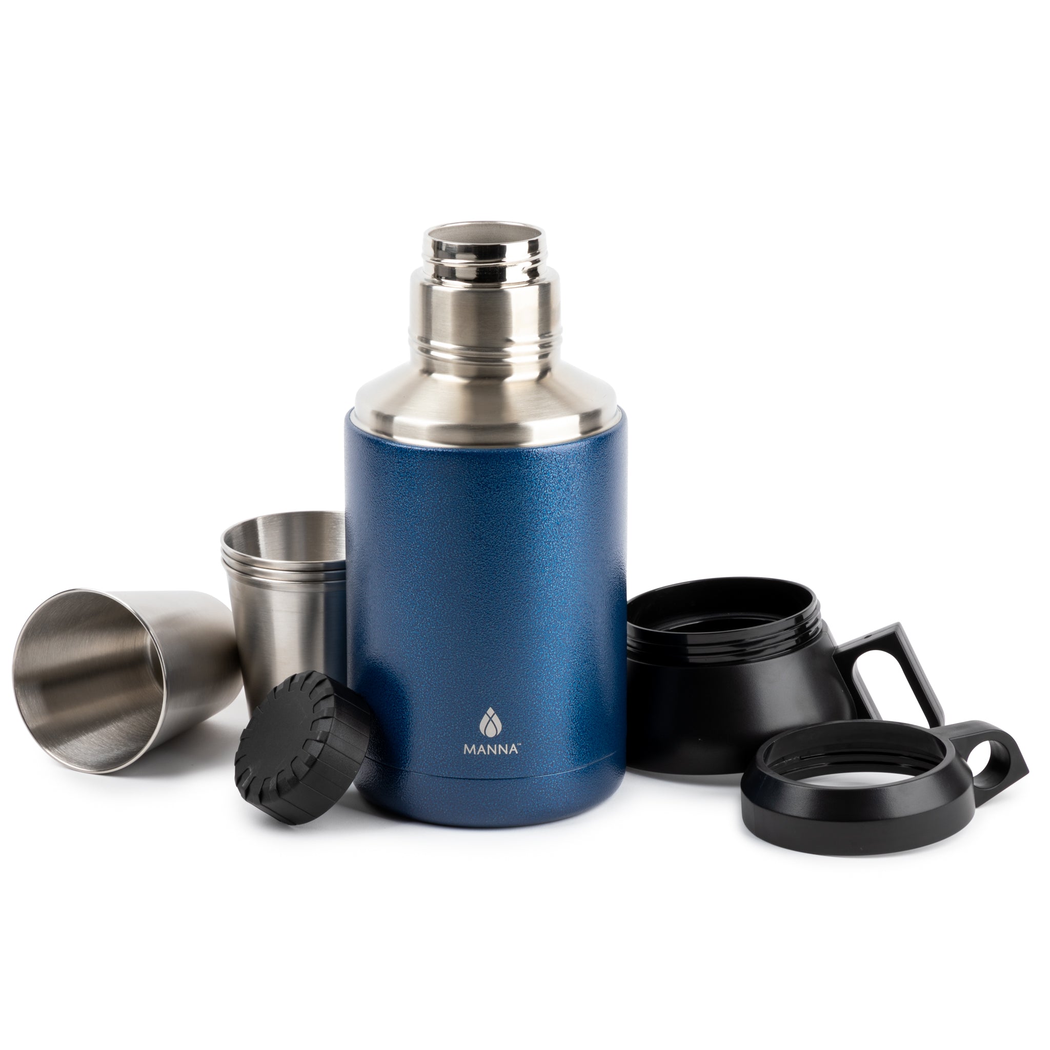 64 oz Insulated Stainless Steel Growler with Leak-Proof Lid - Perfect for Beer, Kombucha & Cold Brew - Great for Camping, Hiking & Outdoor Adventures