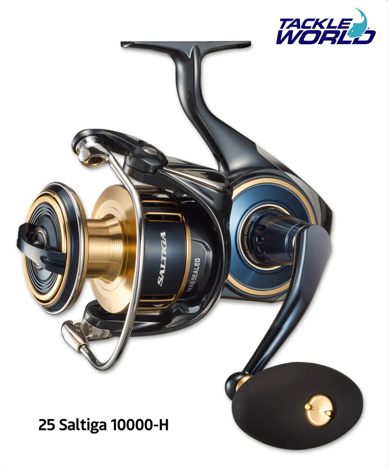 Saltiga 25 Fishing Reel - High Performance Saltwater Spinning Reel for Offshore & Surf Fishing | Perfect for Deep Sea Fishing & Big Game Angling
