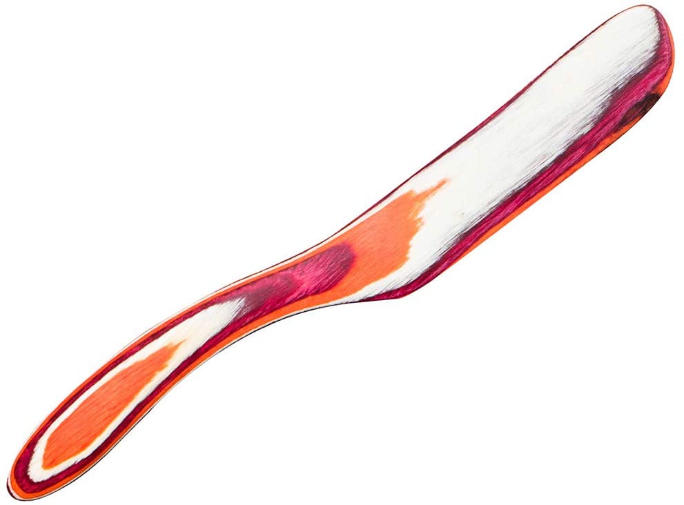 Pakka Wood Mini Spreader - Premium Small Butter Knife for Cheese, Jam & Toast - Perfect for Breakfast, Brunch & Charcuterie Boards