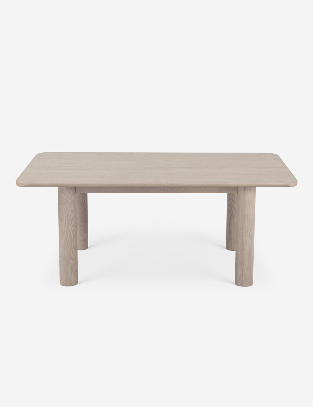 Sun at Six Arc Dining Table - Modern Solid Wood Dining Table for Kitchen & Dining Room - Perfect for Family Gatherings & Dinner Parties