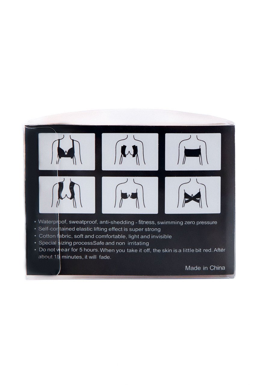 BeWicked Women's Adhesive Breast Lift Tape 2040 - Invisible Bra Tape for Strapless Dresses, Backless Gowns & Swimwear - Comfortable & Secure Support for All-Day Wear