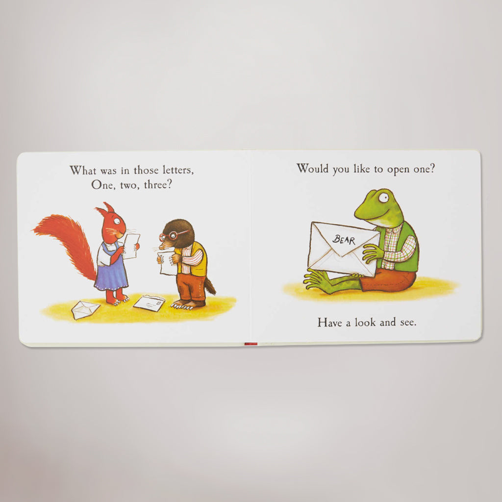 Postman Bear Board Book - Interactive Storybook for Toddlers & Kids | Perfect for Bedtime Reading & Early Learning
