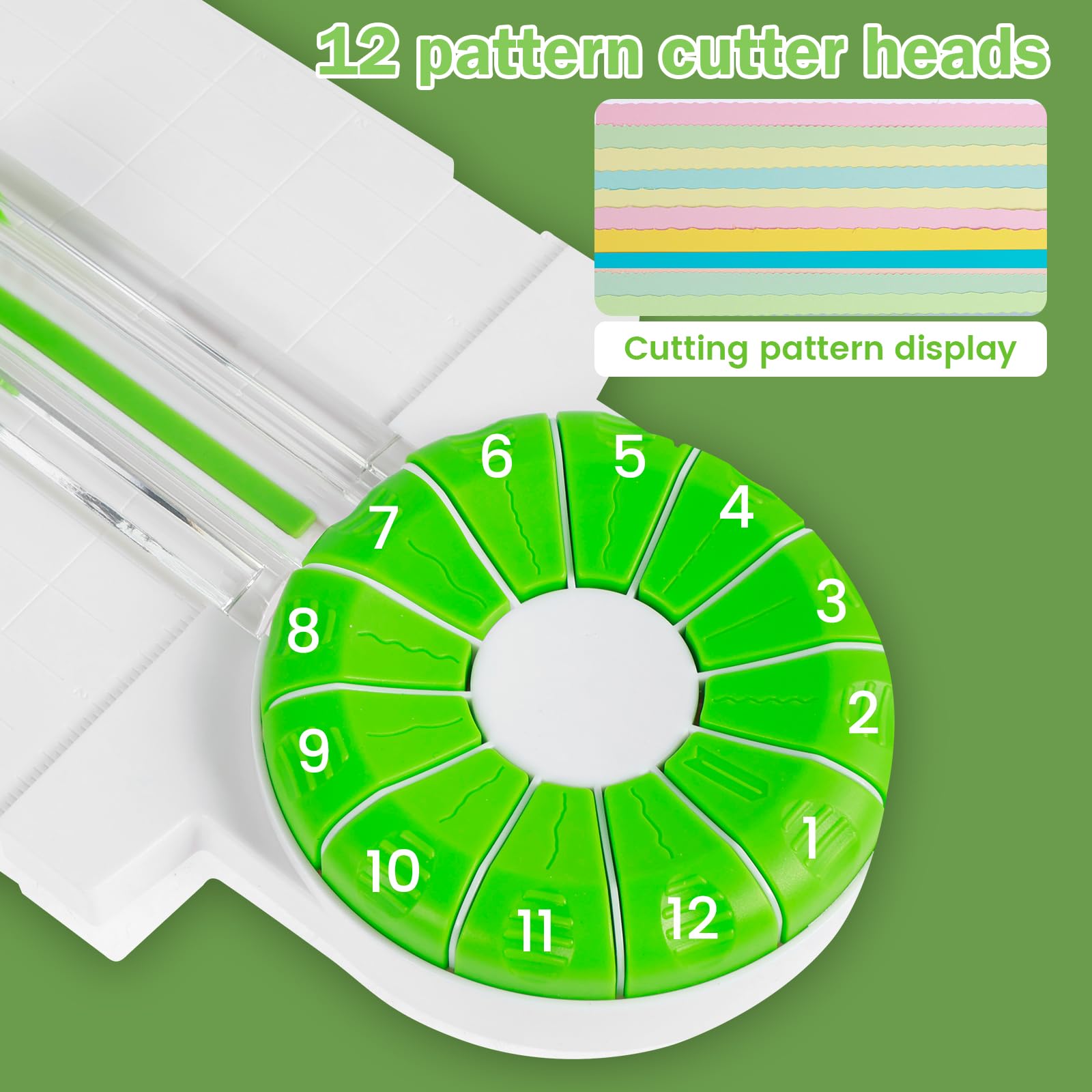 12-in-1 Multifunctional Paper Trimmer & Cutter - 18.2
