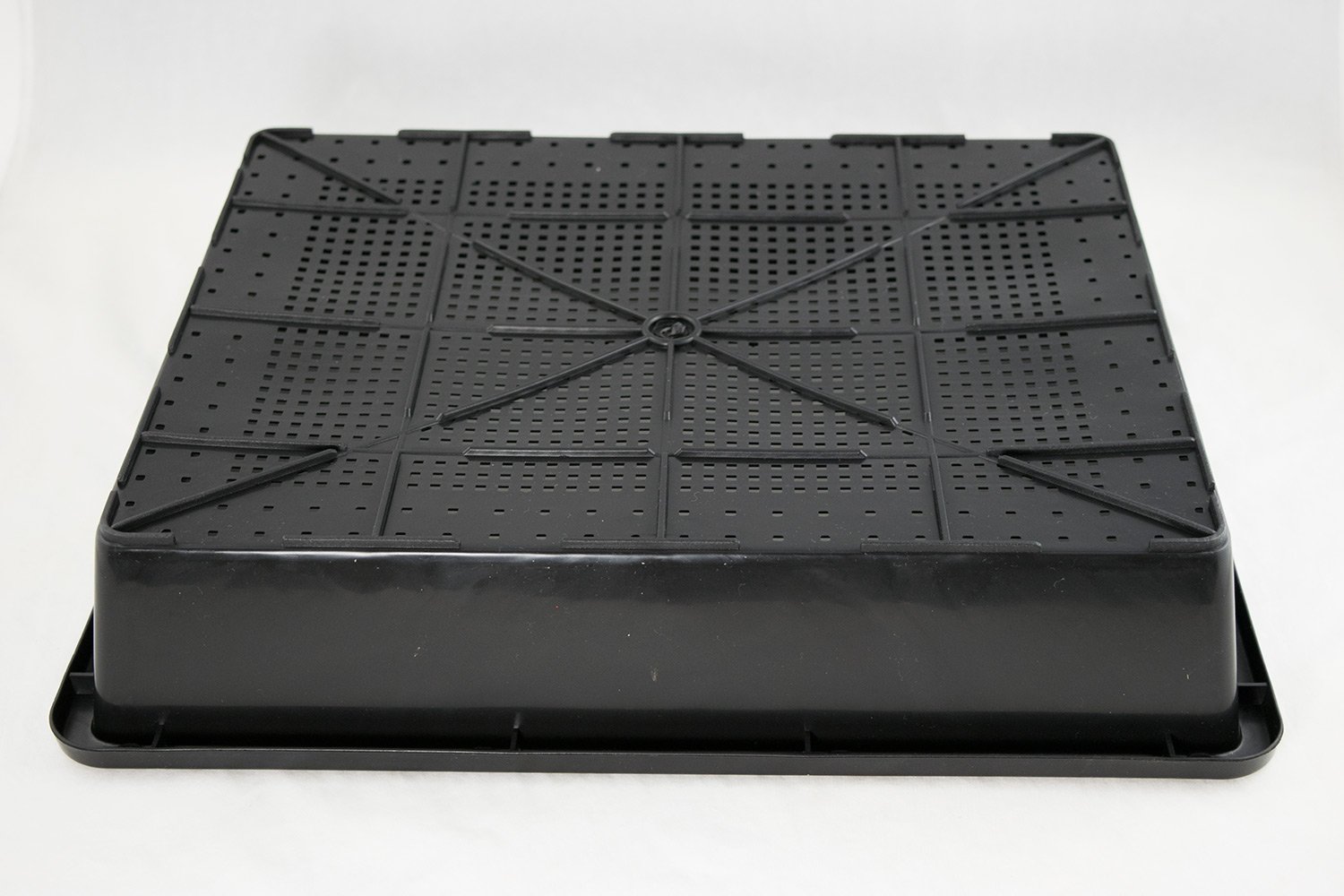 5 Pack Black Plastic Seedling Trays - 15