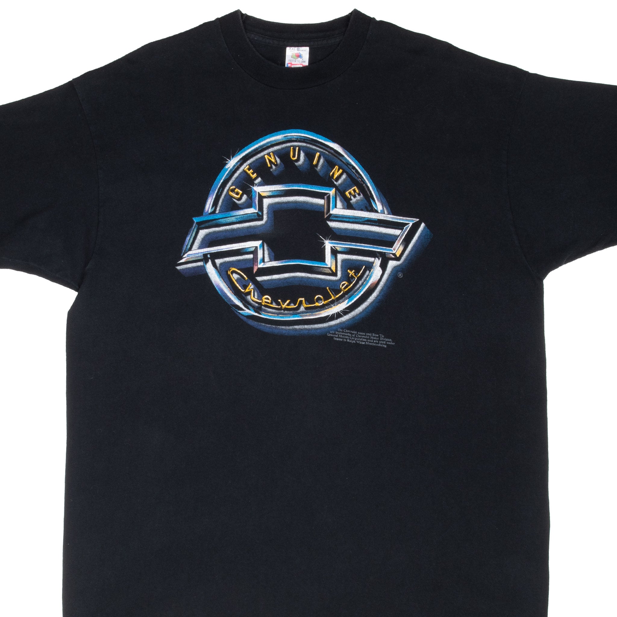 Vintage 1990s Chevrolet Car Graphic T-Shirt for Men - 2XL Size - Made in USA - Retro Style Tee for Casual Wear, Car Shows & Vintage Enthusiasts