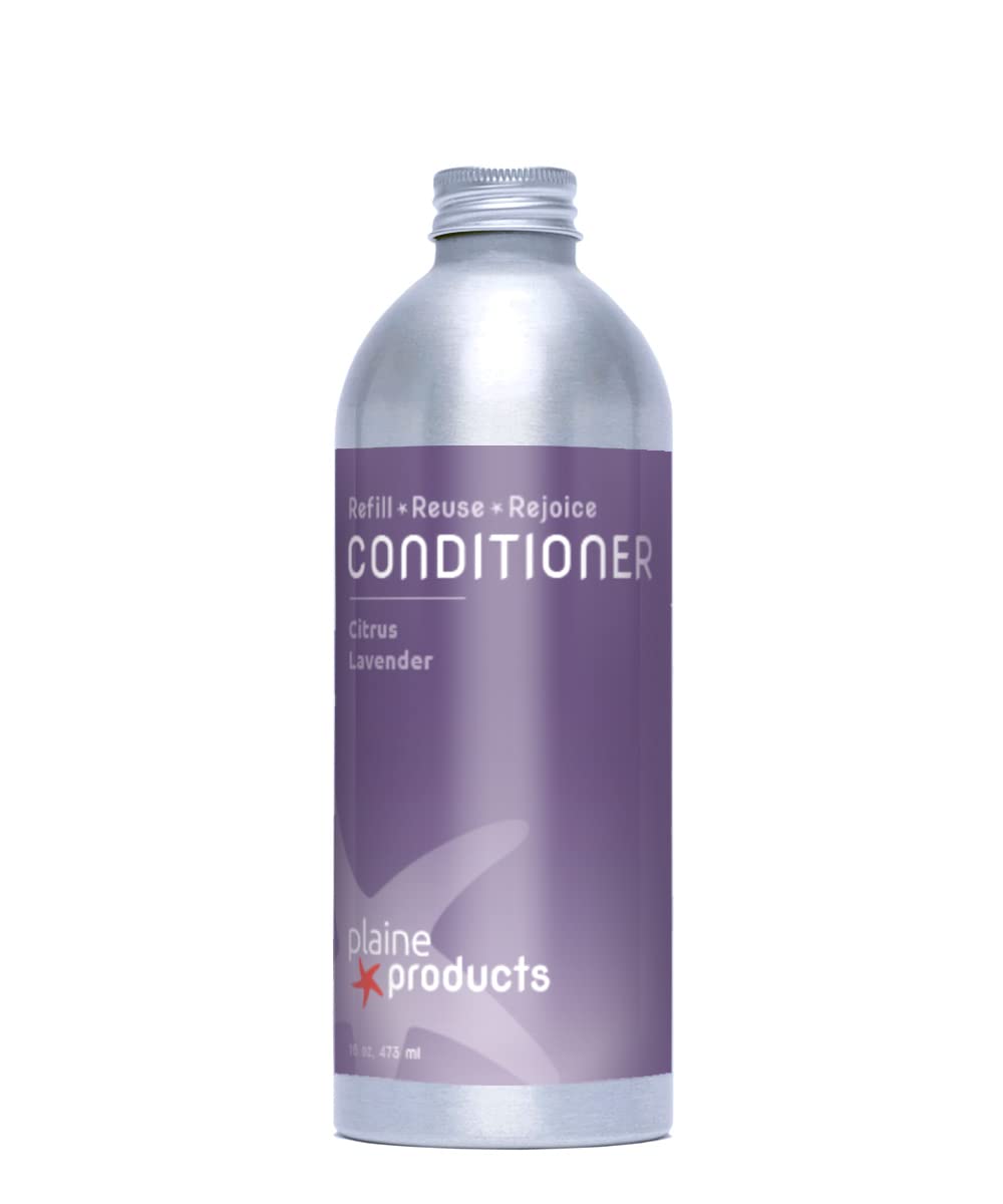 Eco-Friendly Citrus Lavender Sulfate-Free Conditioner | 16oz Refill Bottle | Vegan & Cruelty-Free Hair Care for Dry & Damaged Hair | Perfect for Daily Use & Natural Hair Revival