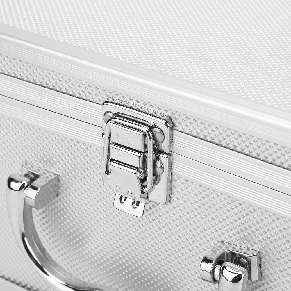 Durable Aluminum Tool Box - Portable Jewelry & Instrument Case (230x150x125mm) - Compact Carrying Storage for Tools, Jewelry Display & Professional Equipment - Perfect for Travel, Trade Shows & Workshop Organization