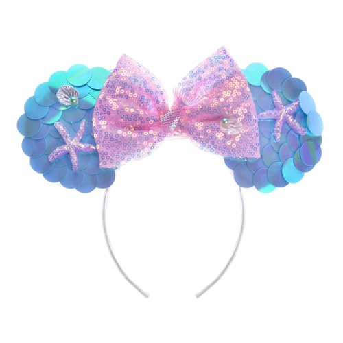Shiny Mermaid -Blue Sequins