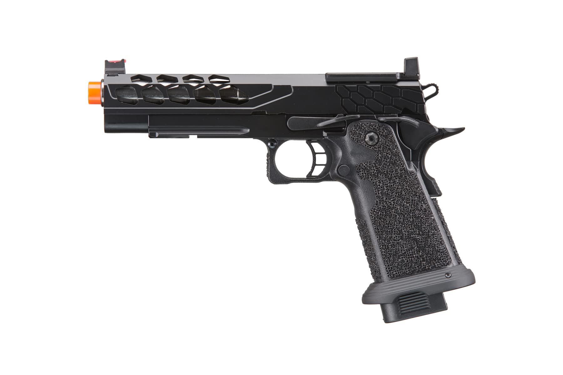 Lancer Tactical Airsoft Pistol STRYK Hi-Capa 5.1/4.3 Full Metal Gas Blowback GBB Pistol 330 FPS - Realistic Training & Competitive Airsoft Matches