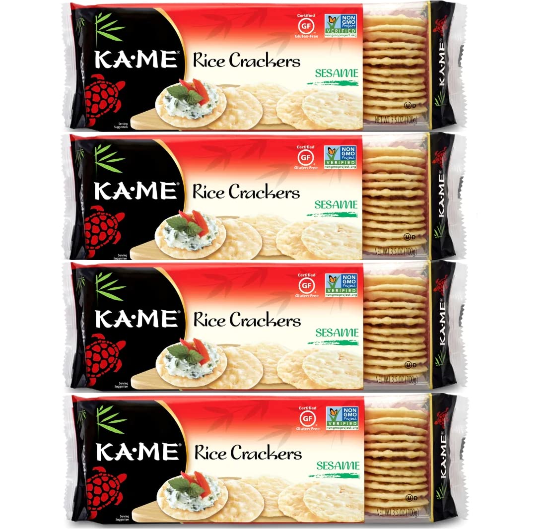 A Journey to Healthy Snacking with KA-ME Sesame Rice Crackers