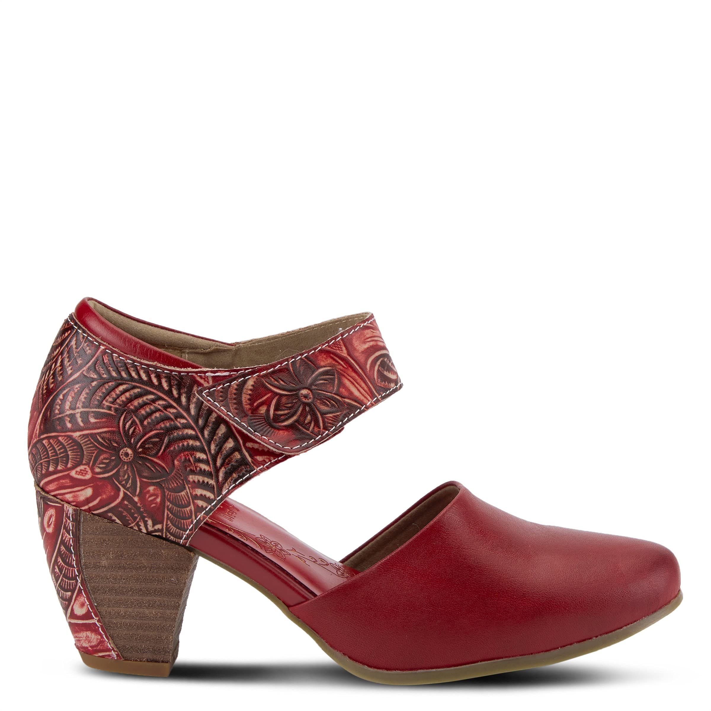 Spring Step L'Artiste Women's Comfortable Toolie Pump Shoes - Stylish Low Heel Dress Pumps for Work, Office & Special Occasions