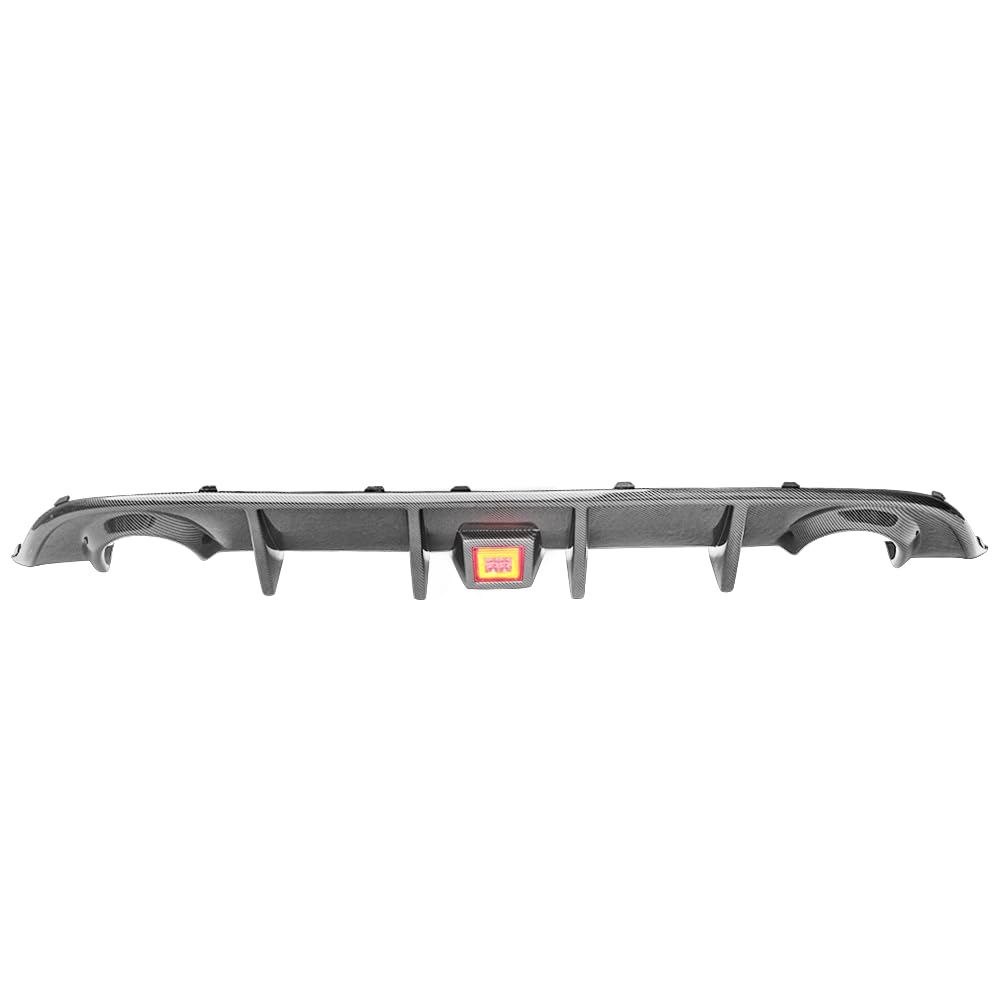 2015-2023 Dodge Charger SRT Rear Bumper Diffuser Valance with LED Brake Light - Compatible Replacement Part for Enhanced Aerodynamics & Style - Perfect for Car Upgrades & Performance Modifications