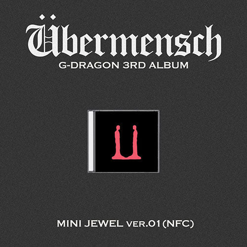 G DRAGON 3RD ALBUM [Übermensch] MINI JEWEL VERSION with NFC - Limited Edition K-Pop Collectible for Fans, Music Lovers & Gift Giving