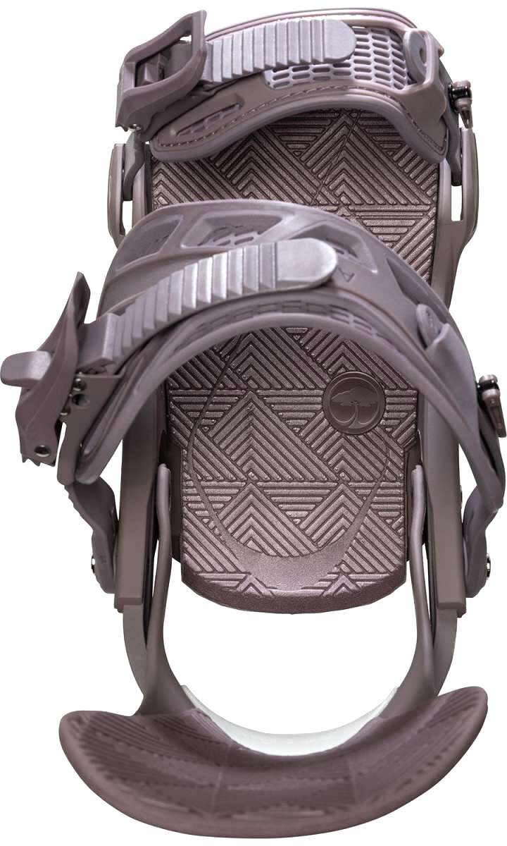 Arbor Women's Sequoia Snowboard Bindings 2023 - Premium Adjustable Bindings for All-Mountain Riding | Perfect for Freestyle & Powder Snowboarding