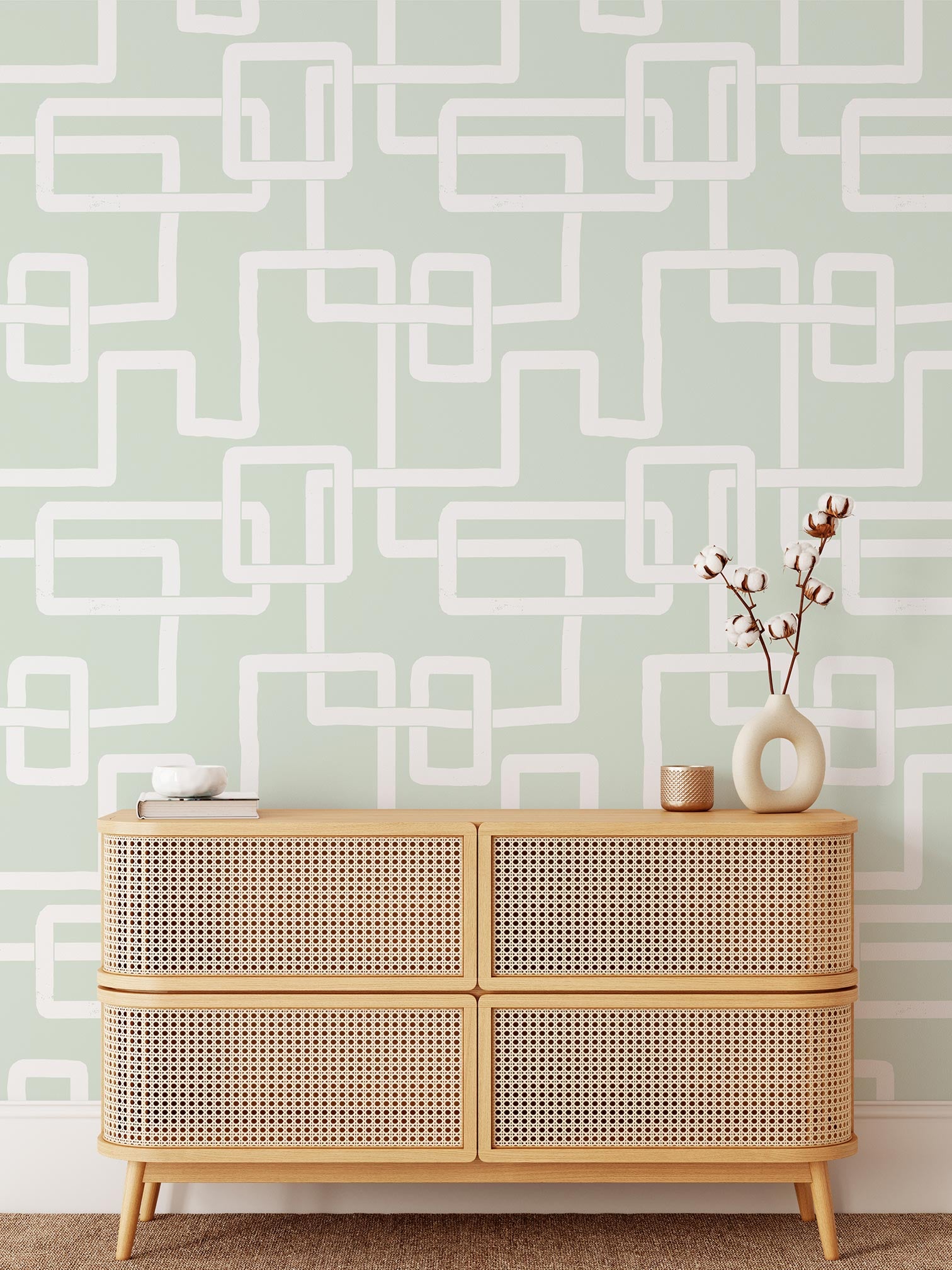 Imbroglio Wallpaper - Premium Self-Adhesive Peel and Stick Wallpaper for Home Decor - Perfect for Bedrooms, Living Rooms & Accent Walls
