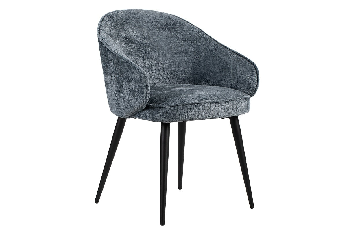 Kea 4 Leg Visitor Armchair - Modern Accent Chair for Living Room, Office & Guest Room - Comfortable Upholstered Seat with Sturdy Wooden Legs - Perfect for Home Decor & Relaxation