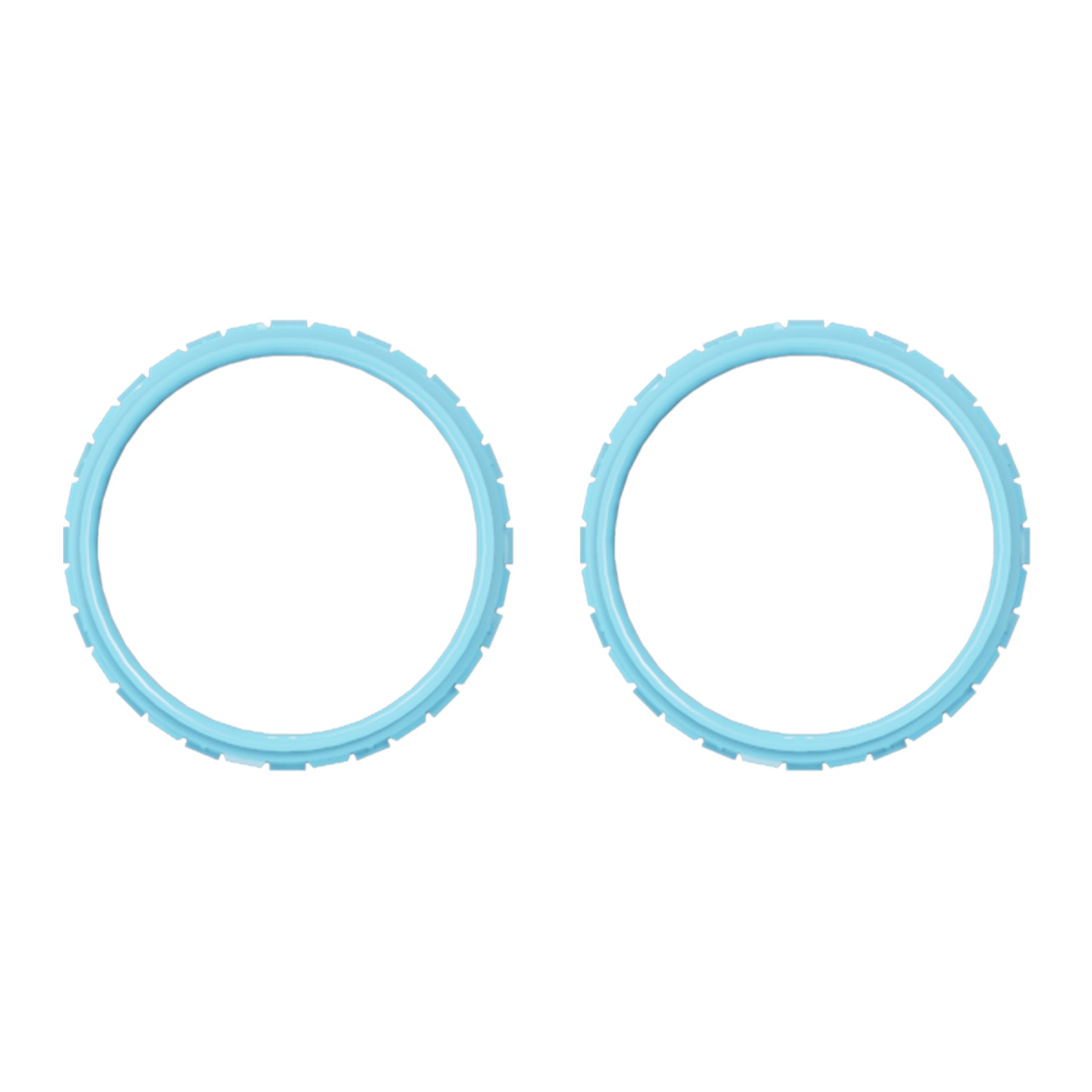 eXtremeRate Custom Replacement Accent Rings for PS5 Controller - Heaven Blue | PS5 Accessories for Gaming Enthusiasts | Perfect for Competitive Gaming & Customization