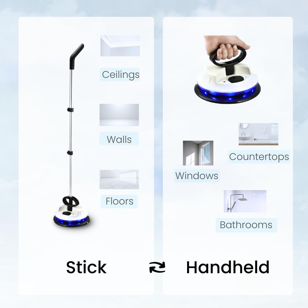 Electric Spin Mop with LED Lights - Ewbank Nifftee 37