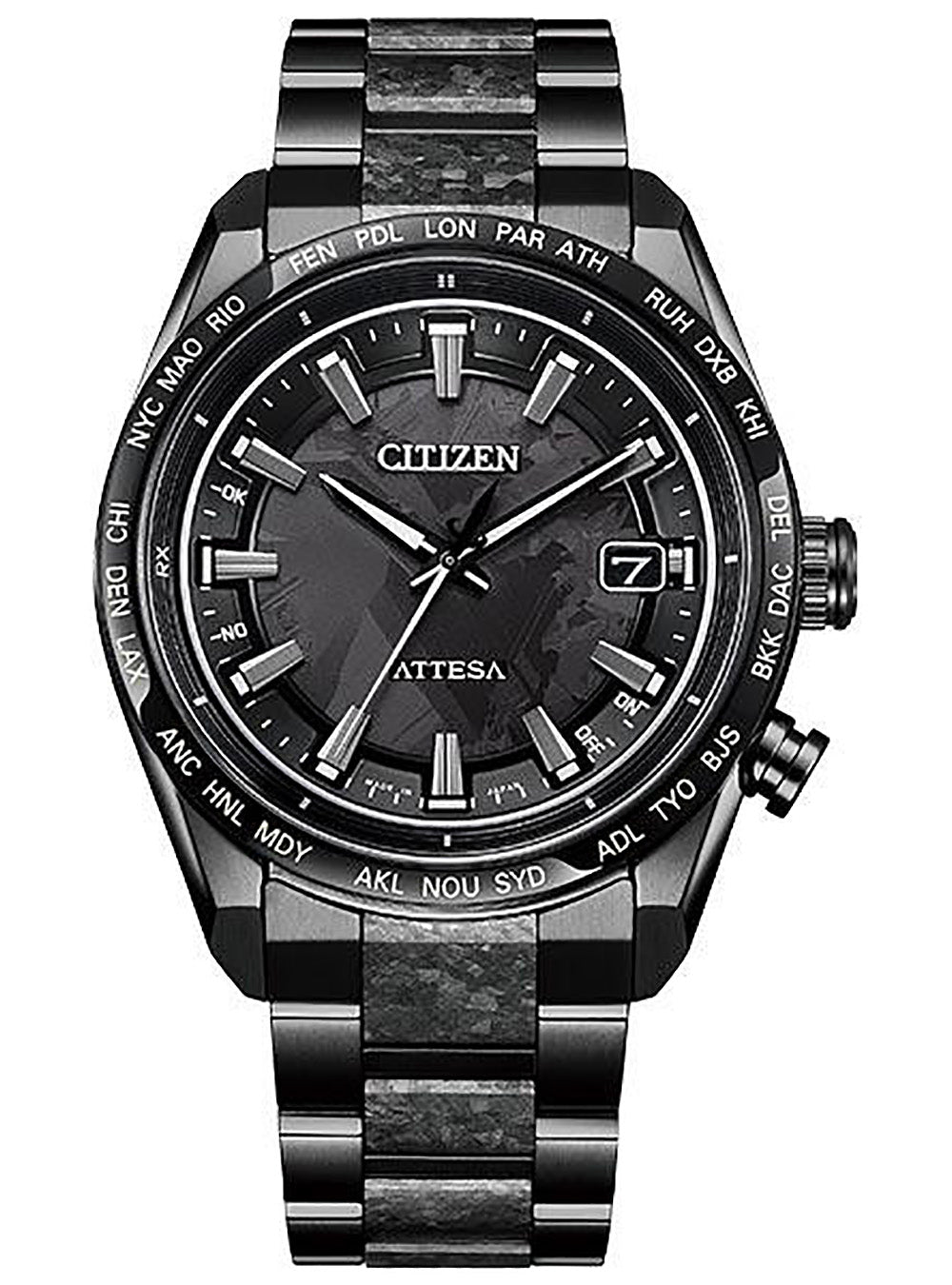 CITIZEN ATTESA ACT LINE HAKUTO-R Super Titanium Limited Edition Watch CB0285-63E - Japanese Made JDM Timepiece for Men | Perfect for Business, Formal Occasions & Luxury Watch Collectors