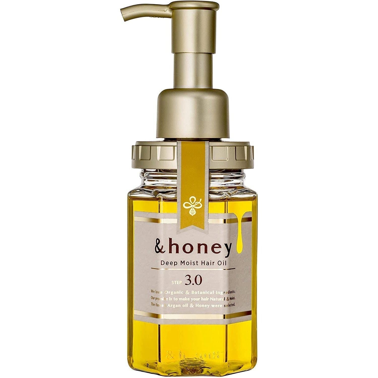 &honey Deep Moisture Hair Oil 3.0 - 100ml Hair Treatment for Dry, Damaged Hair - Perfect for Daily Hydration & Salon-Quality Results at Home