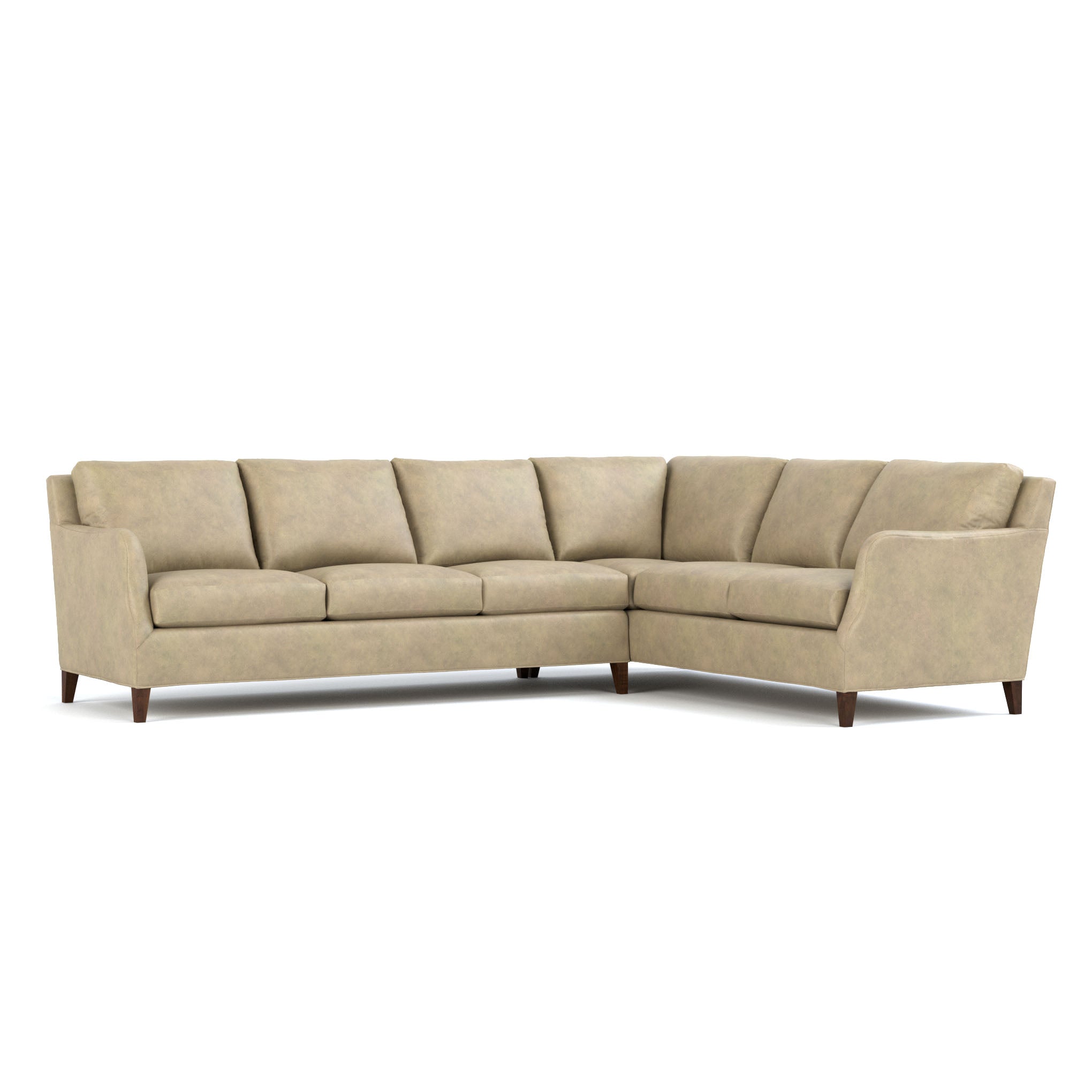 Harper Modern Sectional Sofa - Comfortable L-Shaped Couch with Reversible Chaise for Living Room, Family Room & Apartment - Soft Upholstered Fabric, Sturdy Wooden Frame - Perfect for Lounging, Entertaining & Relaxing