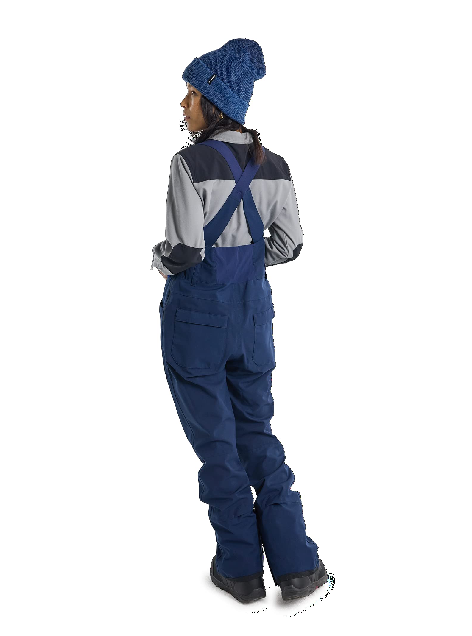 Burton Women's Avalon 2L Bib Pants - Waterproof Snowboard Bibs for Women - Winter Skiing, Snowboarding & Outdoor Activities