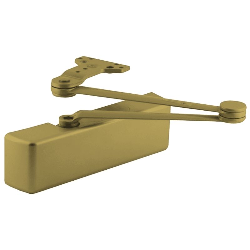 LCN 4040XP CUSH TBSRT Heavy Duty Surface Mount Door Closer with Cush Arm - Push Side Installation for Commercial & Residential Doors - Perfect for Offices, Schools, and Public Buildings