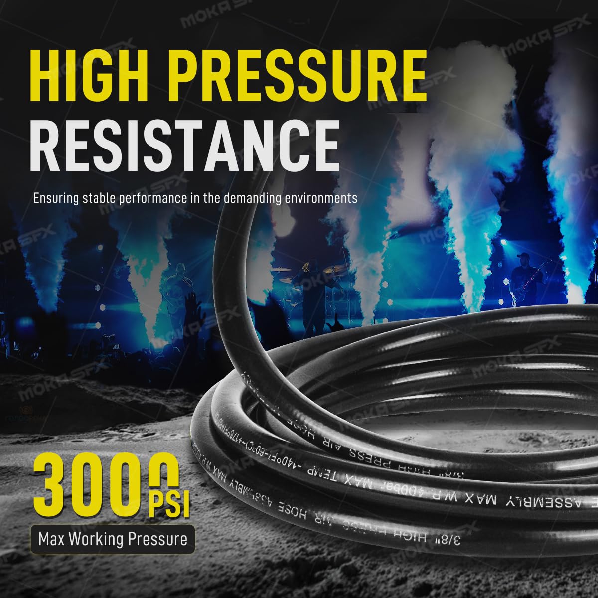 6M High-Pressure Gas Hose for CO2 Tank - Compatible with CO2 Jet Machine, Welding & Beverage Dispensing (6 Meters) - Perfect for Home Brewing, DIY Projects & Industrial Use