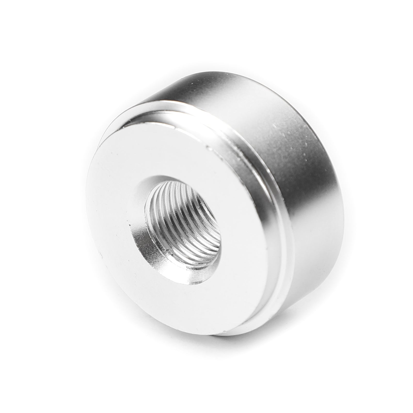 1/8 NPT Female Aluminum Weld On Bung Fitting - High Quality Weldable Pipe Connector for Fuel, Oil & Water Systems - Automotive, Plumbing & Industrial Applications