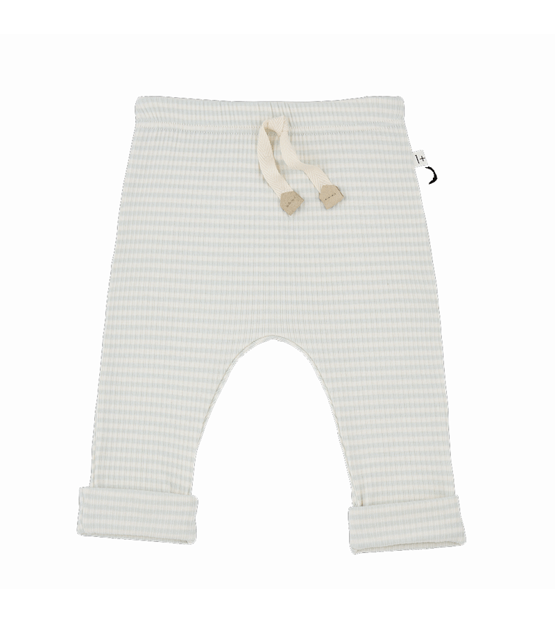 1+ in the Family Women's Pale Aqua Hugo Bottoms - Soft High-Waisted Lounge Pants for Yoga, Travel & Relaxation at Home