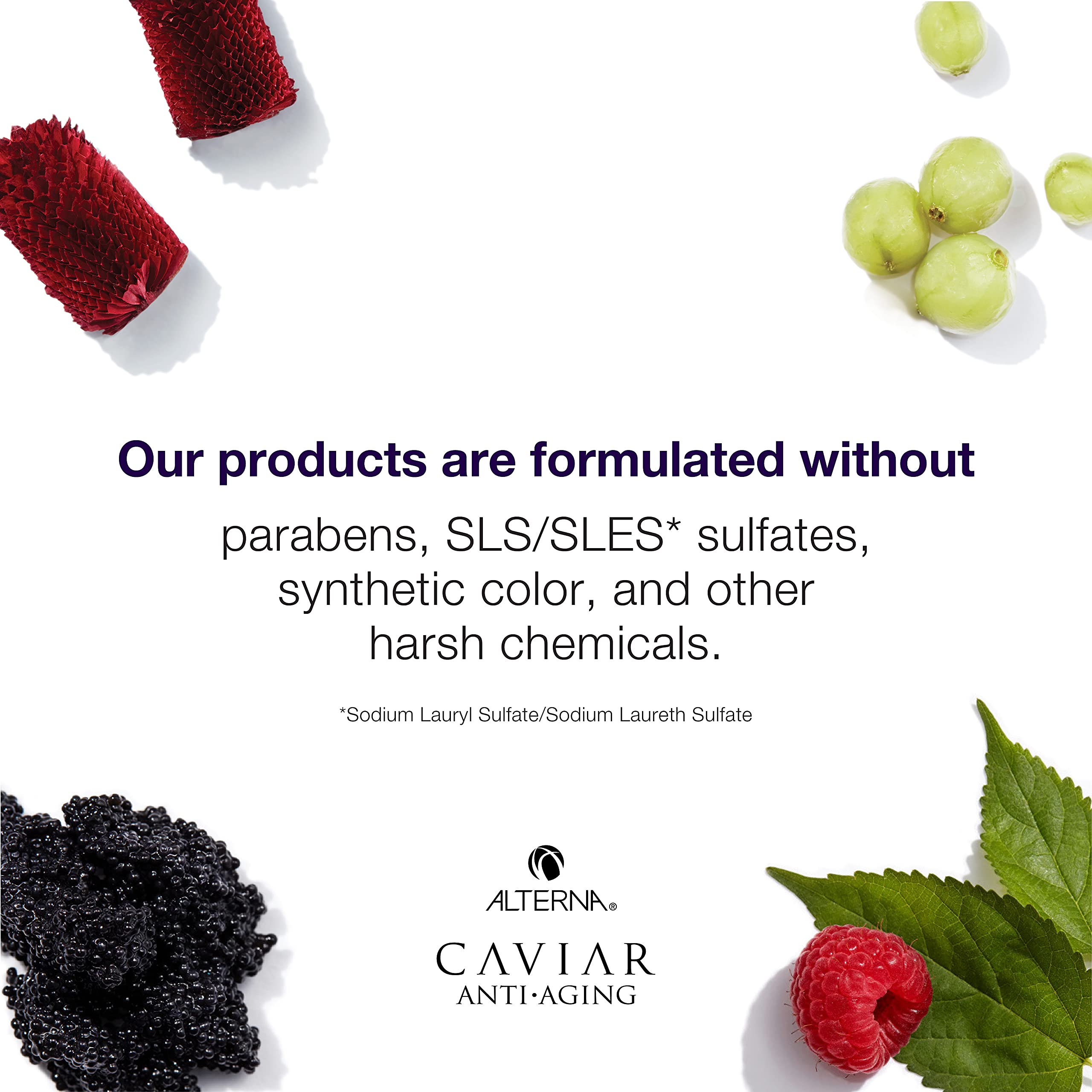 CAVIAR Anti-Aging Replenishing Moisture Conditioner for Dry Brittle Hair - Sulfate Free Hair Treatment to Protect Restore & Hydrate | Perfect for Damaged Hair Repair & Daily Hydration at Home or Salon