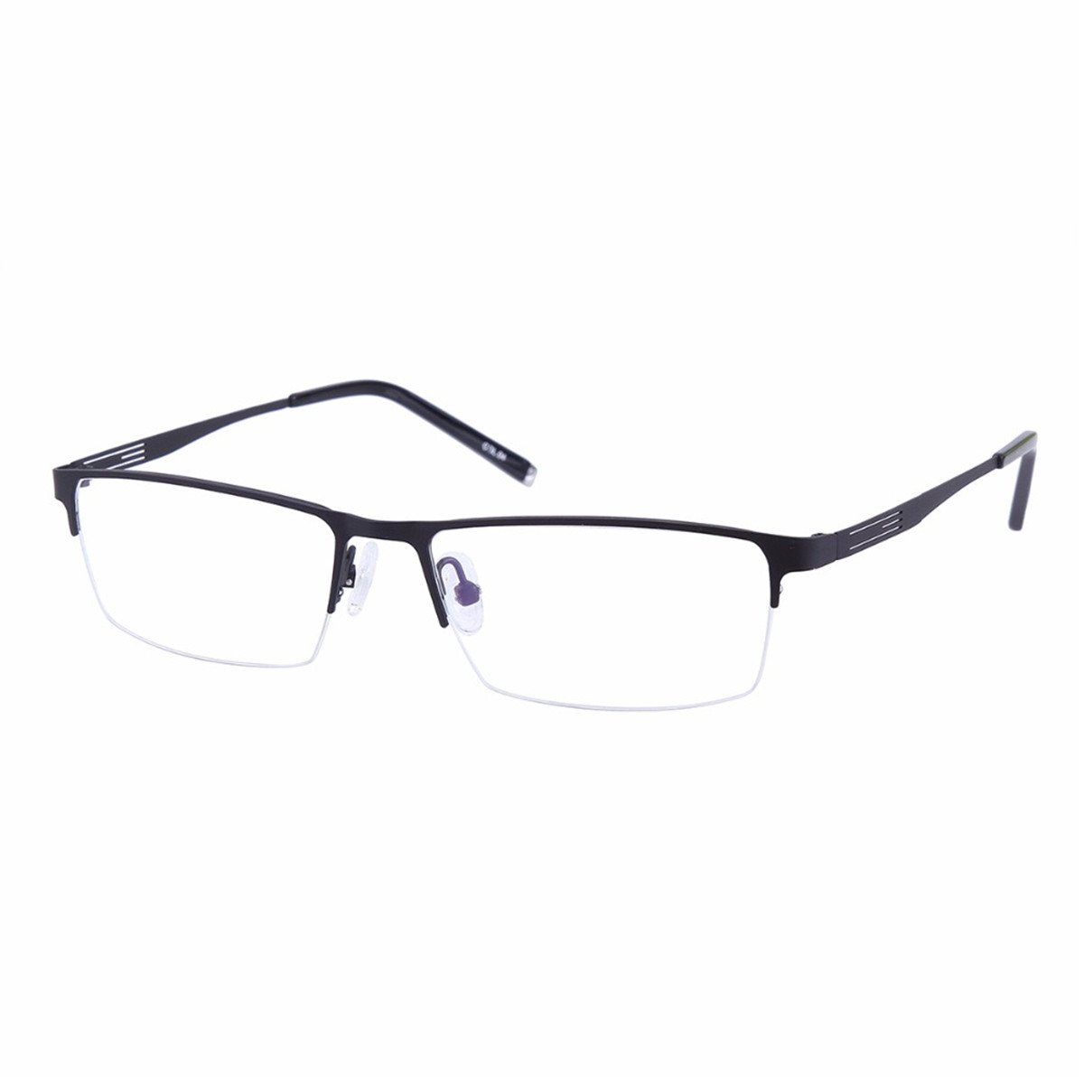 Nearsighted Glasses -0.5 to -6.0 for Men & Women | Alloy Half-Frame | Reading & Work