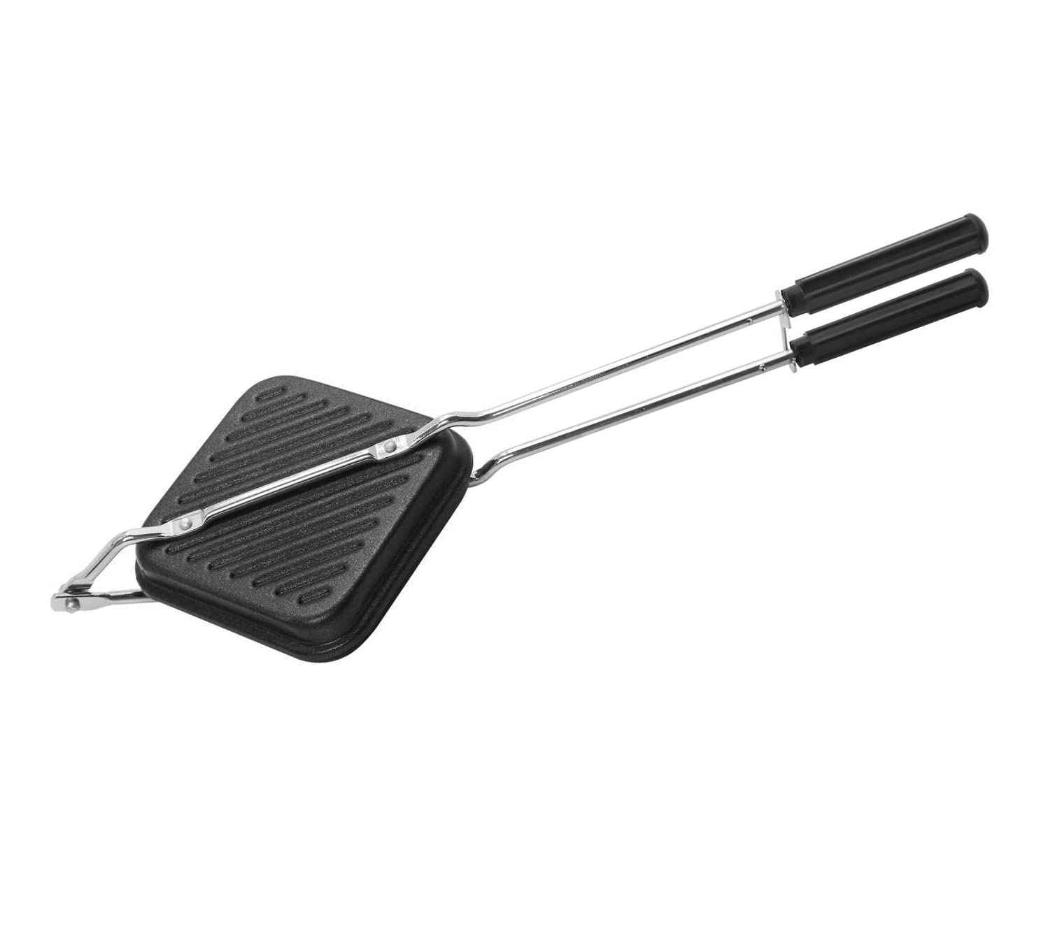 Non-Stick Sandwich Maker & Grill Toaster - Perfect for Breakfast, Lunch & Quick Snacks - Black