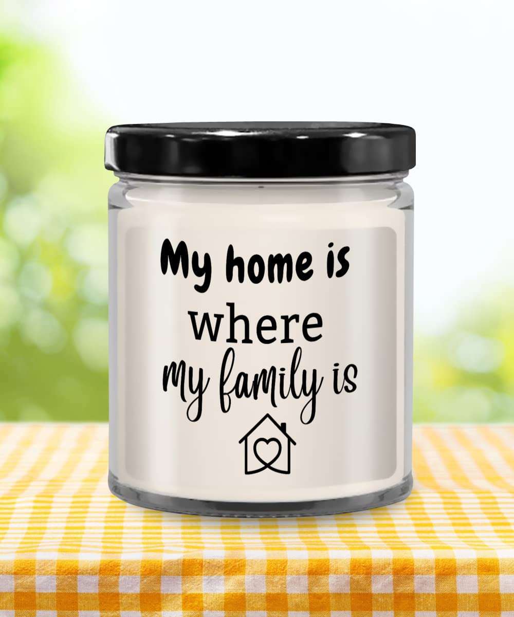 Funny Family Member Gifts - Scented Soy Wax Jar Candles for Home Decor, Birthday & Anniversary Presents for Mom Dad - Perfect for Living Room, Bedroom & Relaxation Gifts