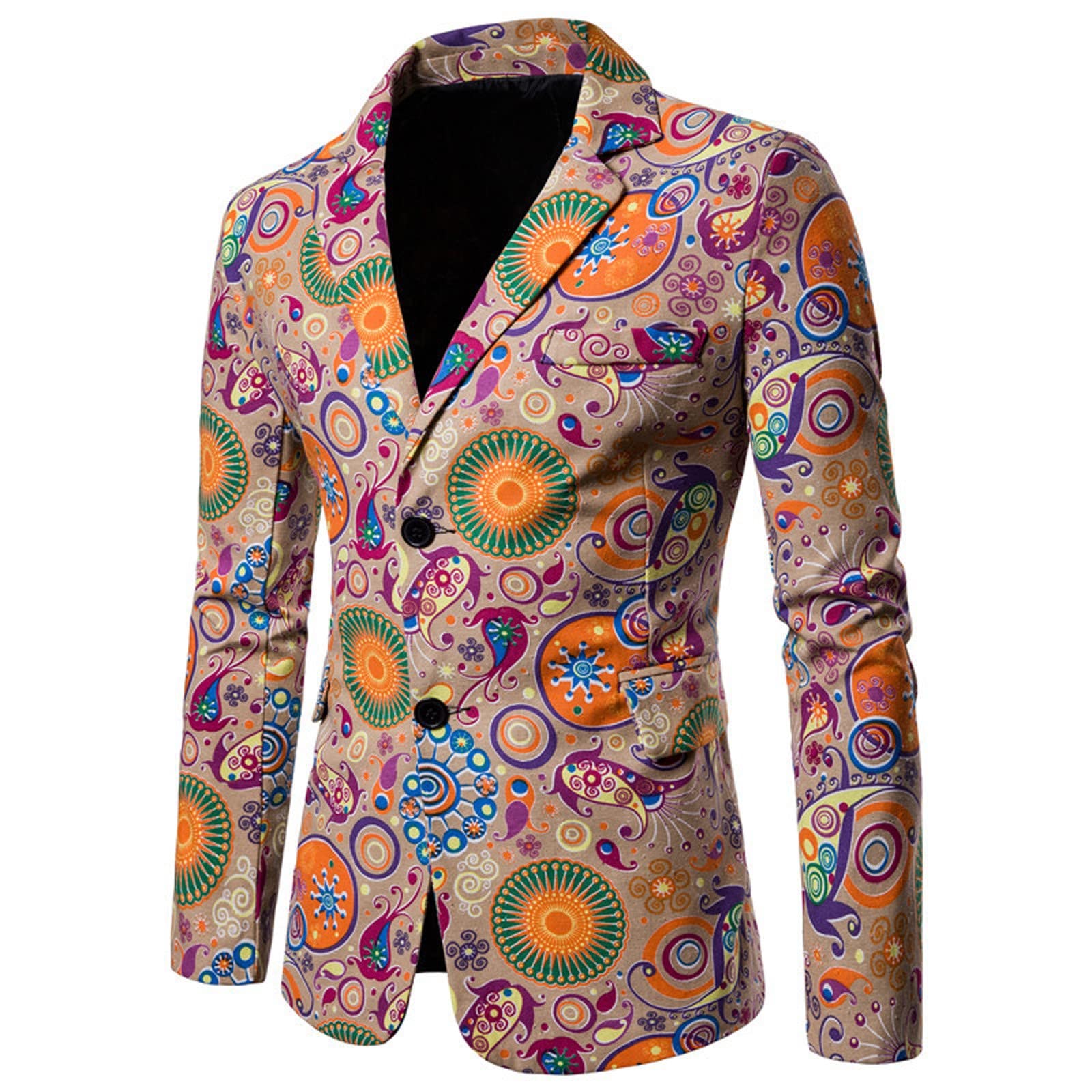 XXBR Men's Lightweight Spring Blazer - Single Button Casual Sports Coat for Business & Office Wear | Perfect for Work, Dating & Formal Events
