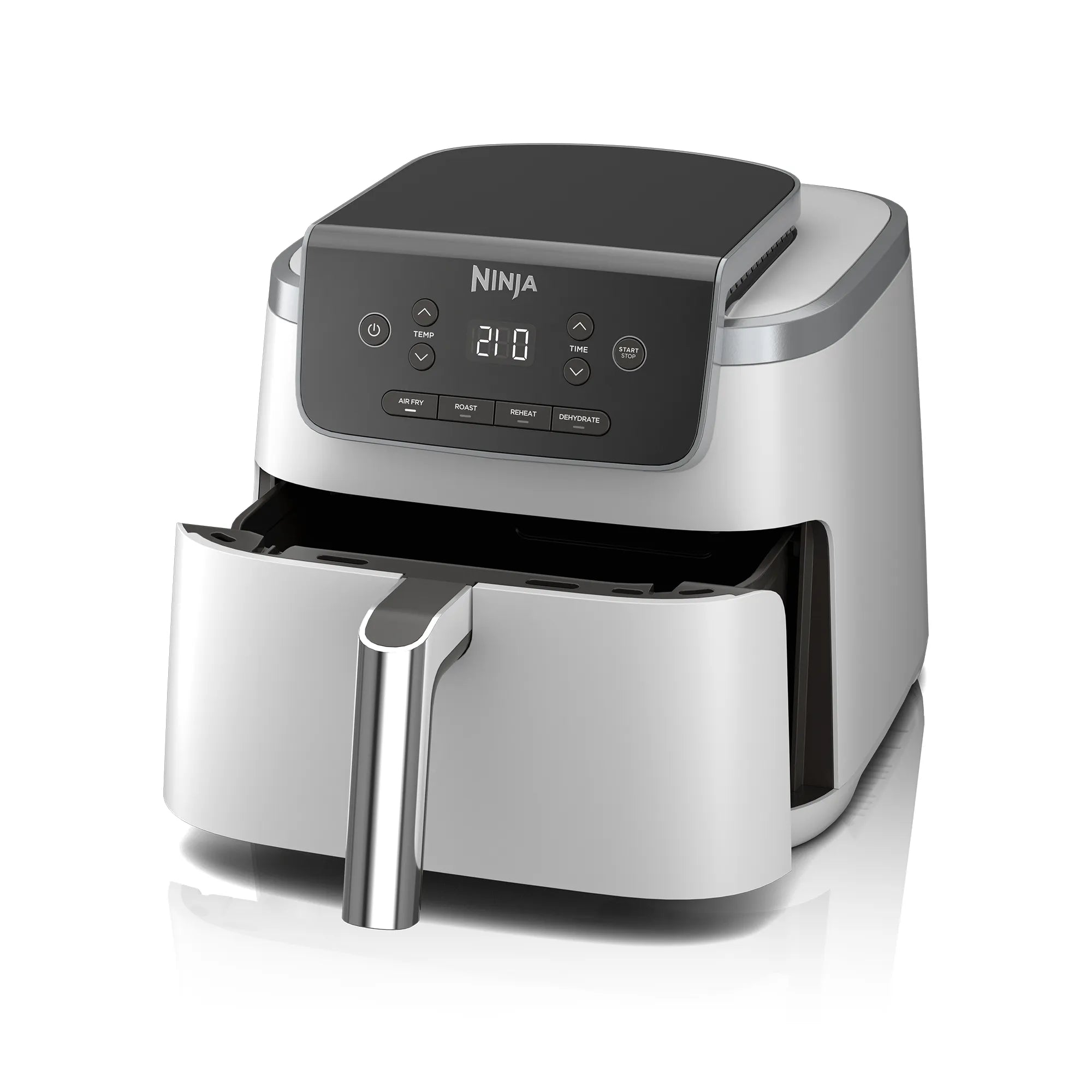 Ninja Air Fryer 4.7L Pro - Large Capacity Digital Air Fryer for Healthy Cooking | Perfect for Frying, Baking, Roasting & Reheating | Ideal for Family Meals & Quick Snacks