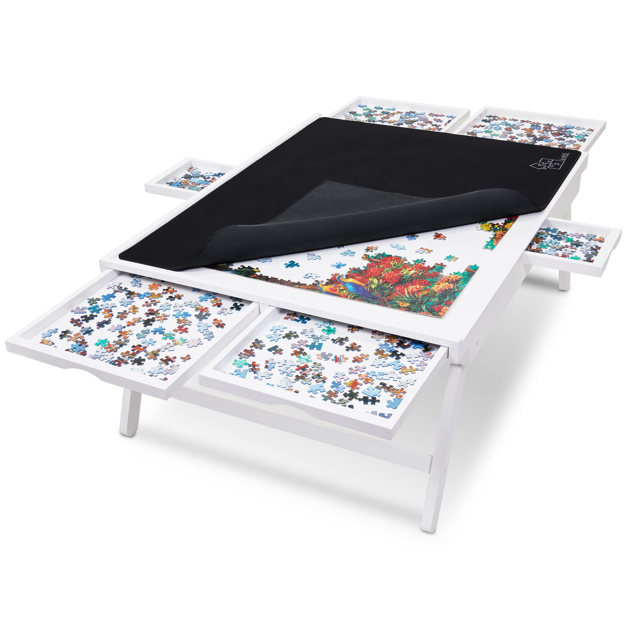Jumbl 1500-Piece Puzzle Board with Cover - 27