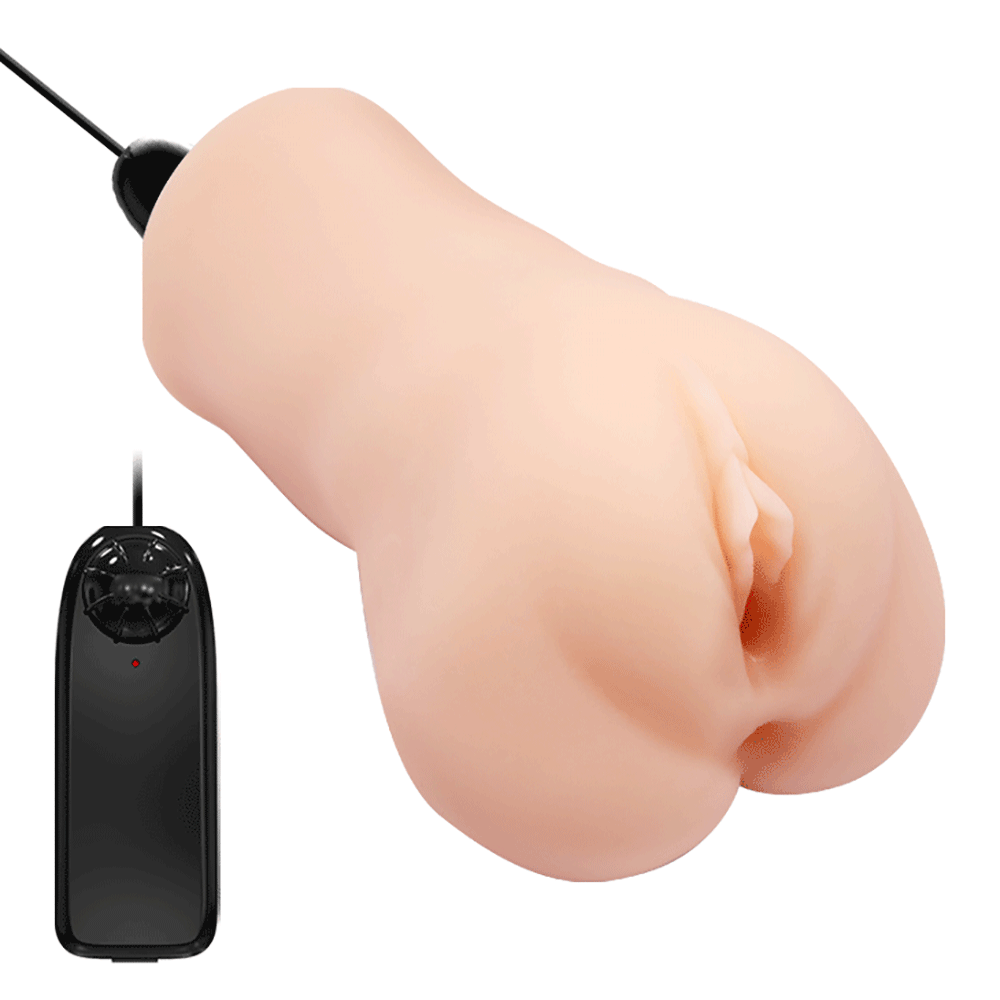 Crazy Bull Nadya Vibrating Pocket Pussy - Realistic Vagina Masturbator for Men - Waterproof & Rechargeable Adult Toy for Solo Pleasure & Couples Play