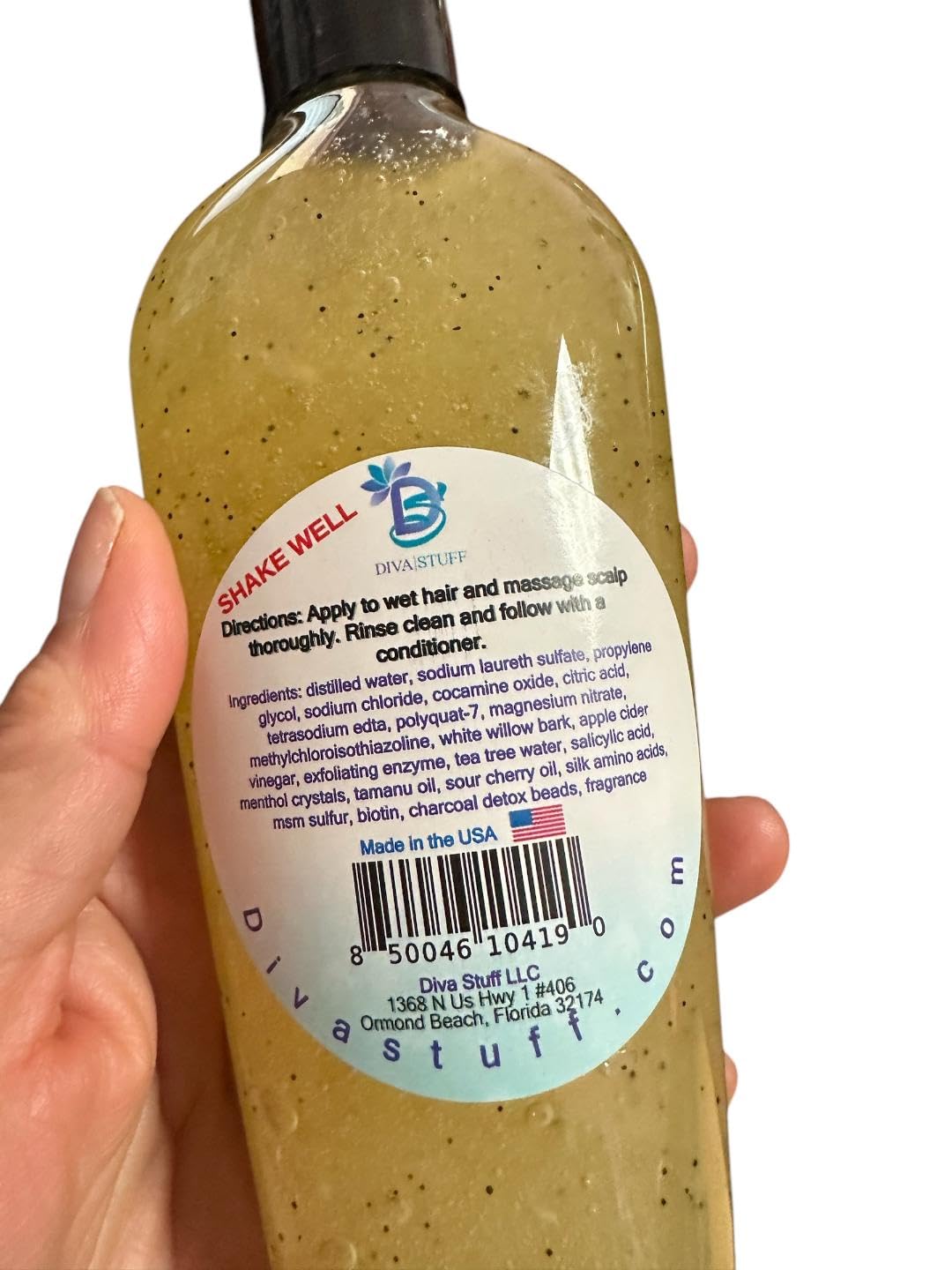Diva Stuff Scalp Bumps Shampoo - 8oz for Itchy & Irritated Scalp