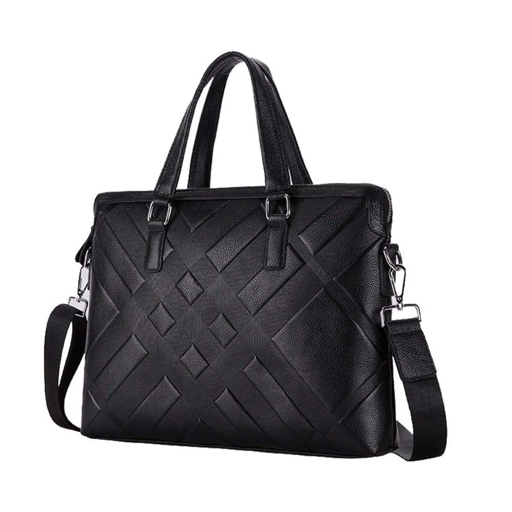 Professional Expandable Water-Resistant Business Briefcase for Men - Laptop Bag, Travel Messenger Bag Fits 15.6