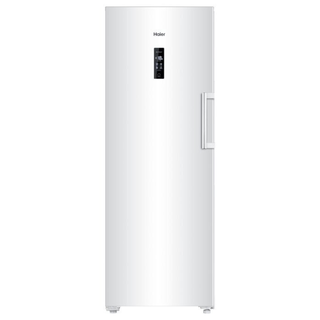 Haier 226L Vertical Frost Free Freezer - White Left Hinge Refrigerator HVF260WH3 LH for Home, Kitchen, Office, and Commercial Use