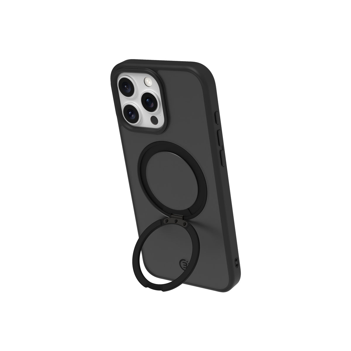 3sixT NeoStand 360° Rotating Phone Case for iPhone 16 Pro Max - Shockproof Protective Cover with Stand Feature - Perfect for Watching Videos, Gaming & Hands-Free Calls (Black)