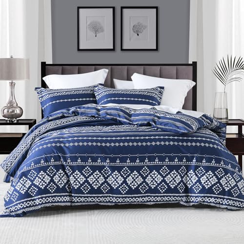 Navy Blue/Boho (No Comforter)