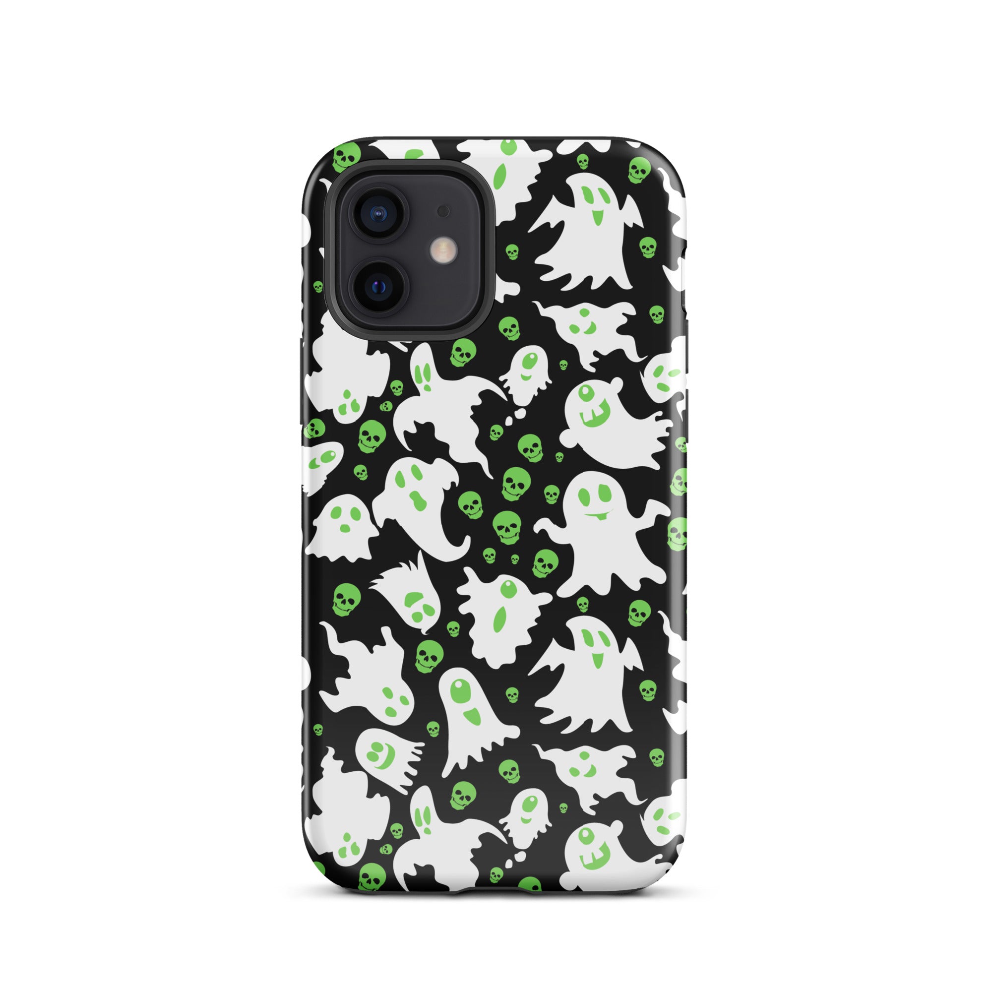Premium Spooky Specter iPhone Case - Durable & Stylish Ghost Design for iPhone 14/13/12/11 Pro Max - Perfect for Halloween, Cosplay & Themed Parties