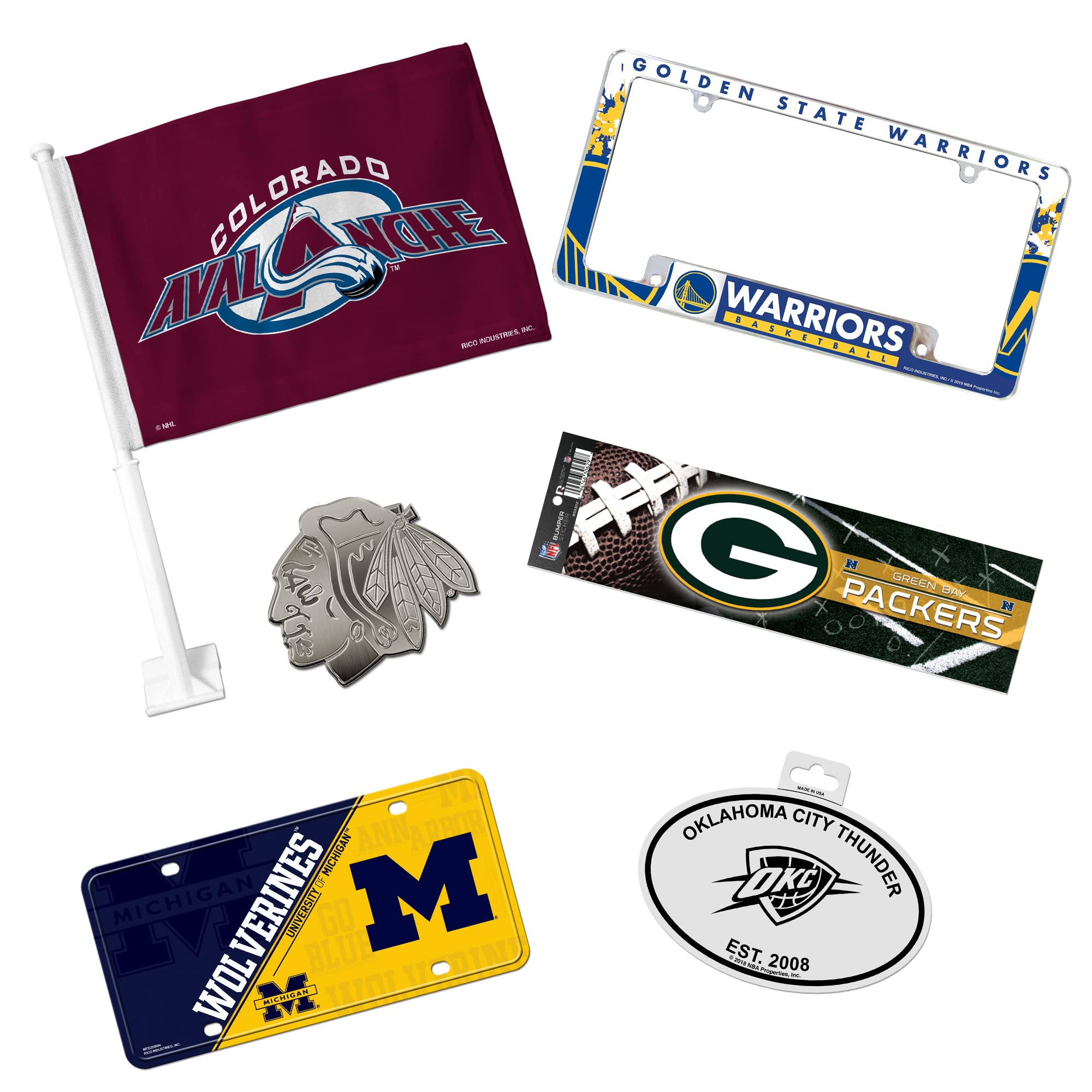 NBA Double Sided Car Flag 16x19 - Team Spirit for Game Day