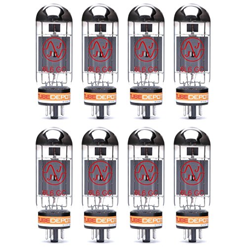 JJ 6L6GC Power Vacuum Tube - Matched Octet Set for Guitar Amps & Audio Equipment | High-Performance Tubes for Musicians & Audiophiles
