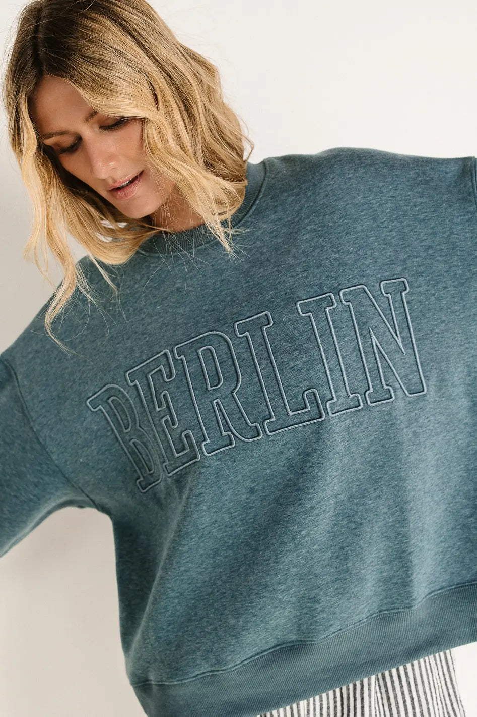 Berlin Sweatshirt for Men & Women | Cozy Pullover Hoodie | Casual Streetwear | Perfect for Fall & Winter Outfits, Gym, and Travel